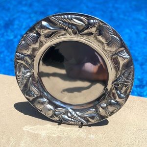 Seashell Round Serving Platter